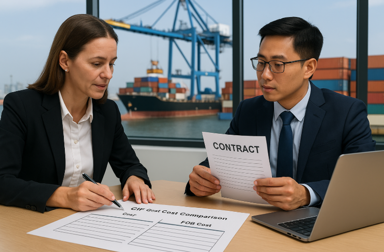出口合同里的CIF和FOB，差別到底在哪？.png